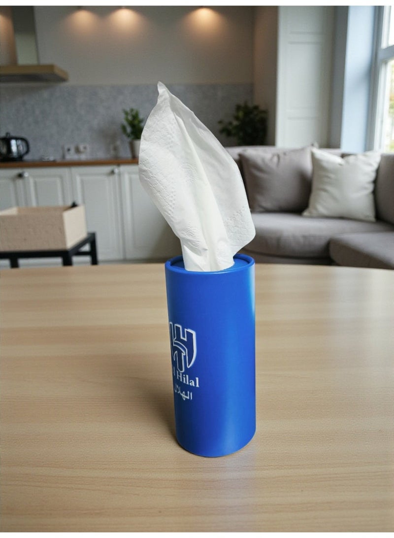 hilal 4 Pieces of Parties or Car Tissues Blue Hilal - Image 2
